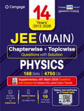 14 Years’ (2013–2026) JEE (Main) Chapterwise & Topicwise Questions with Solution: Physics | Cengage | Edition 2026
