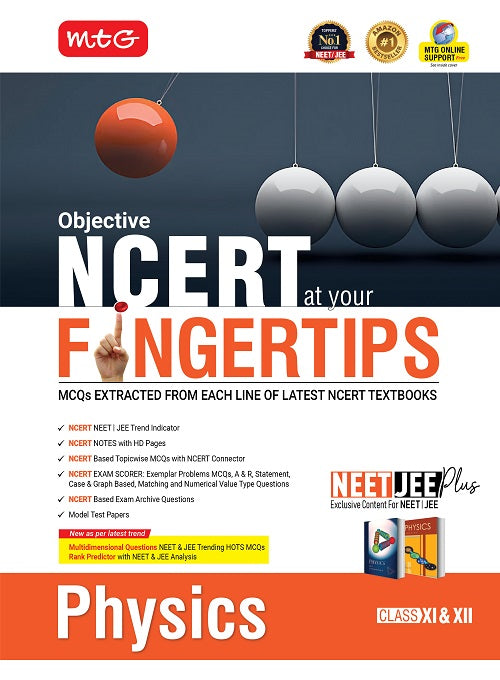 Objective NCERT at your FINGERTIPS Physics | NEET-JEE Books (Based on NCERT Latest Pattern For 2026 Exam) | MTG | EDITION 2026