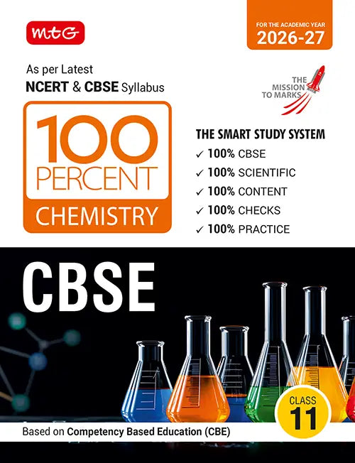 100 Percent NCERT and CBSE Chemistry Class 11 For 2026-27 Exam | MTG