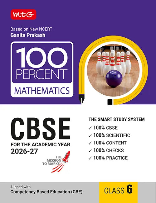 100 Percent NCERT and CBSE Mathematics Class 6 For 2026-27 Exam | MTG