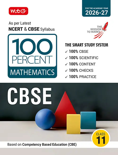 100 Percent NCERT and CBSE Mathematics Class 11 For 2026-27 Exam | MTG
