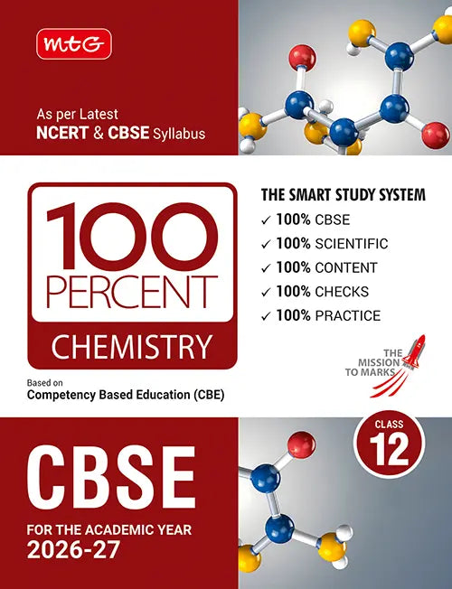 100 Percent NCERT and CBSE Chemistry Class 12 For 2026-27 Exam | MTG