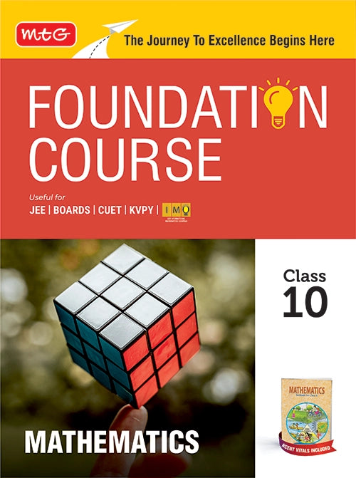 Foundation Course Class 10 Mathematics For NEET, IIT-JEE, CUET and Boards Exams | MTG | 2026-27