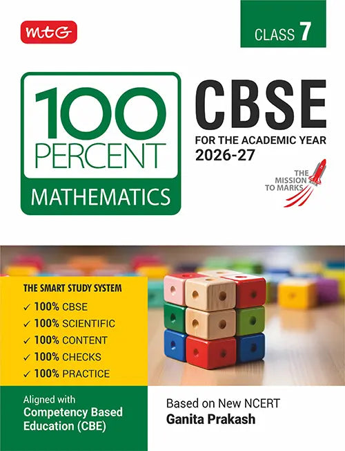 100 Percent NCERT and CBSE Mathematics Class 7 For 2026-27 Exam | MTG