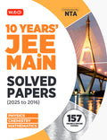JEE MAIN 10 Previous Years Solved Question Papers | MTG | 2025-26 Edition