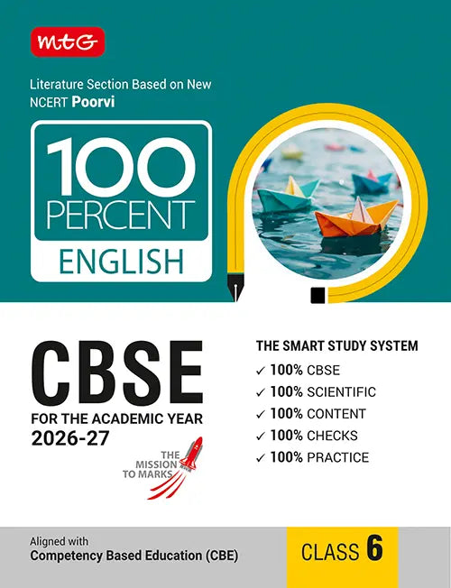 100 Percent NCERT and CBSE English Language and Literature Class 6 For 2026-27 Exam | MTG