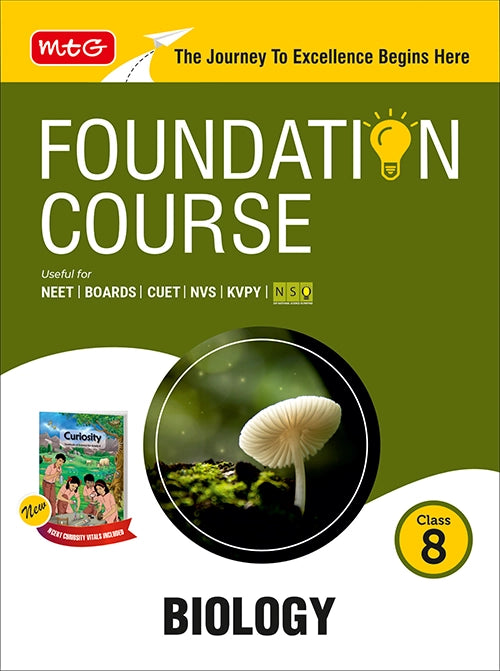 Foundation Course Class 8 Biology For NEET, IIT-JEE, CUET and Boards Exams | MTG | 2026-27