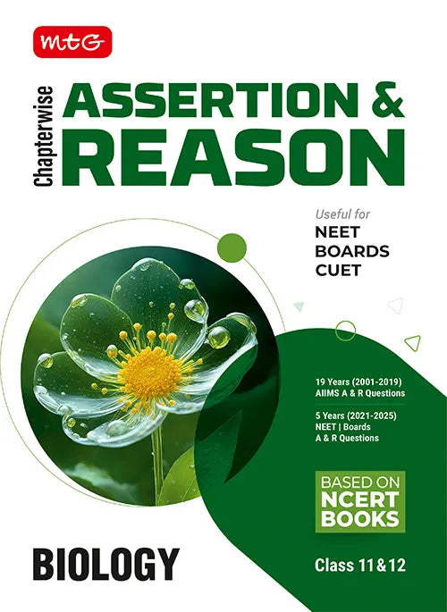 Assertion and Reason for Competitive Exams- Biology | MTG