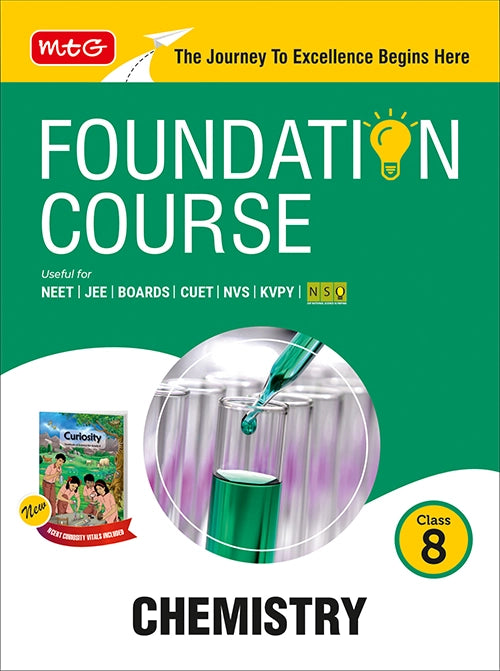Foundation Course Class 8 Chemistry For NEET, IIT-JEE, CUET and Boards Exams | MTG | 2026-27
