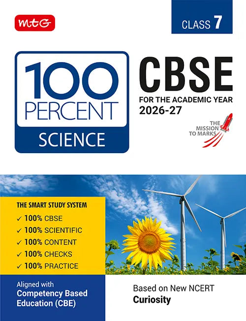 100 Percent NCERT and CBSE Science Class 7 For 2026-27 Exam | MTG