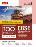 CBSE 100 Percent Class 8 Social Science Part-1 Book for 2026-27 Exam | MTG