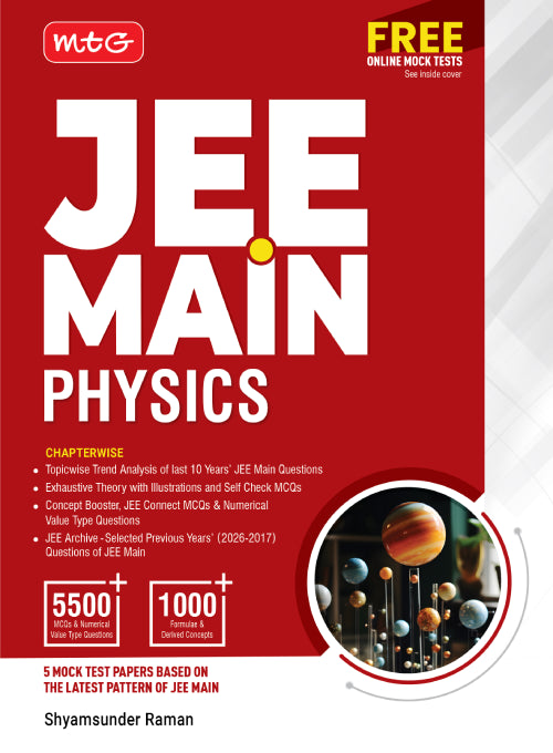 JEE Main Physics Chapterwise Theory with MCQs Book For 2027 Exam