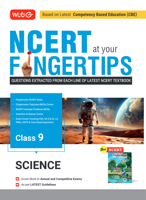 NCERT at your Fingertips Science Class-9 | MTG | 2026-27