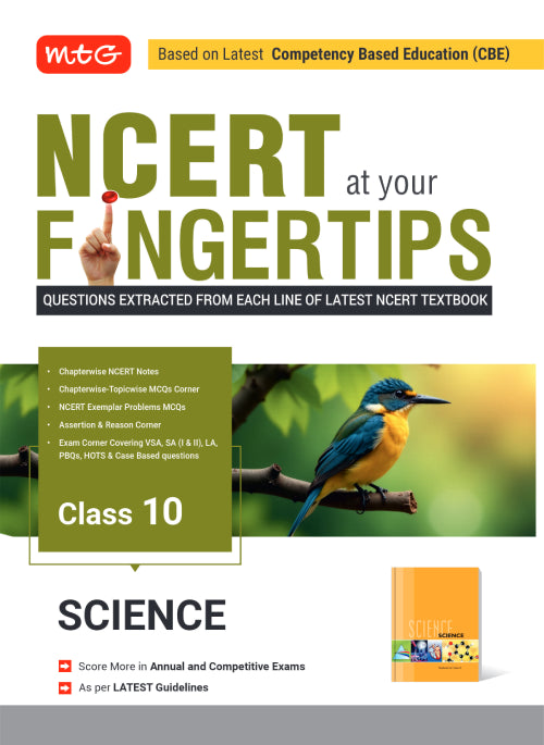 NCERT at your Fingertips Science Class-10 | MTG | 2026-27