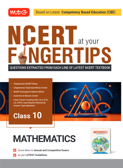 NCERT at your Fingertips Mathematics Class-10 | MTG | 2026-27