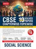 CBSE 10 Years (2026-2017) Chapterwise Topicwise Solved Papers Class 10 Social-Science Book – CBSE Champion For 2027 Exam | Video Solution of PYQs
