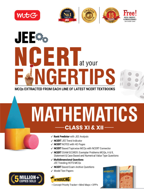 Objective NCERT at your FINGERTIPS Mathematics – JEE Books (Based on NCERT Latest Pattern For 2027 Exam)