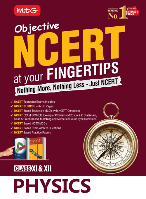 Objective NCERT at your FINGERTIPS Physics For 2027 Exam | MTG