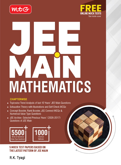 JEE Main Mathematics Chapterwise Theory with MCQs Book For 2027 Exam | MTG