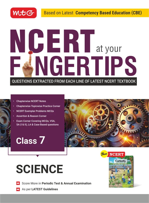 NCERT at your Fingertips Science Class-7 | MTG | 2026-27