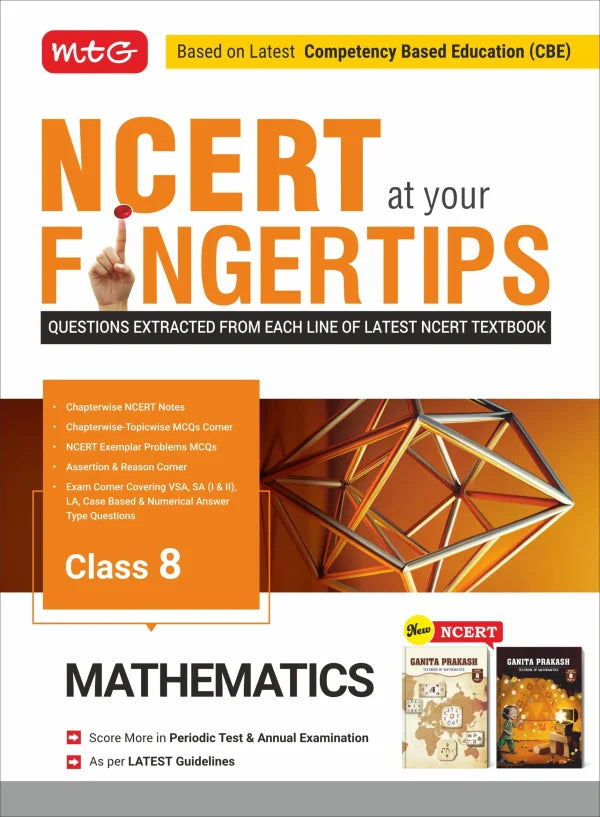 NCERT at your Fingertips Mathematics Class-8 | MTG | 2026-27