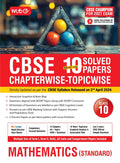 CBSE 10 Years (2026-2017) Chapterwise Topicwise Solved Papers Class 10 Mathematics Standard Book – CBSE Champion For 2027 Exam | Video Solution of PYQs | MTG