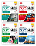 100 Percent NCERT and CBSE Science, Mathematics, English and Social-Science Class 10 For 2026-27 Exam Combo | MTG
