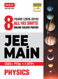 JEE Main 8 Years (2026-2019) PYQs Physics | All 163 Shift Previous Years Solved Papers For JEE Main 2027 Exams | MTG
