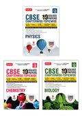 CBSE 10 Years (2026-2017) Chapterwise Topicwise Solved Papers Class 12 Physics, Chemistry and Biology (Set of 3 Books) – CBSE Champion For 2027 Exam | Video Solution of PYQs | MTG