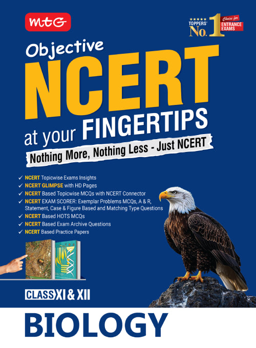 Objective NCERT at your FINGERTIPS Biology For 2027 Exam | MTG