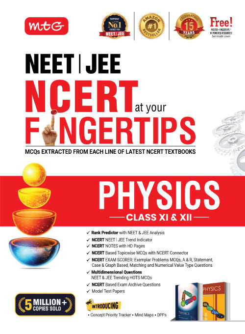 Objective NCERT at your FINGERTIPS Physics – NEET-JEE Books (Based on NCERT Latest Pattern For 2027 Exam) | MTG