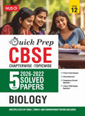 CBSE Quick Prep Class 12 Biology PYQs Book For 2027 Exam | MTG