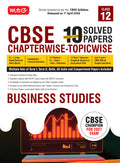 CBSE 10 Years (2026-2017) Chapterwise Topicwise Solved Papers Class 12 Business Studies (PYQ) Book – CBSE Champion For 2027 Exam | (Based on Latest Pattern)
