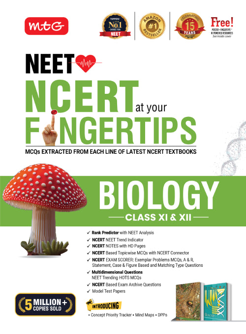Objective NCERT at your FINGERTIPS Biology – NEET Books (Based on NCERT Latest Pattern For 2027 Exam) | MTG