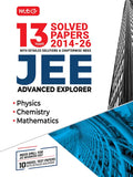 13 Years JEE Advanced Solved Question Papers (PYQ Book) with Chapterwise Detailed Solutions Physics, Chemistry and Mathematics | JEE Advanced Explorer For 2027 Exam | MTG