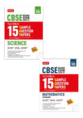 CBSE ScoreMore 15 Sample Papers CBSE Boards - Class 10 Mathematics Standard, Science Combo | MTG | 2025-26