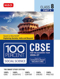 CBSE 100 Percent Class 8 Social Science Part-2 Book for 2026-27 Exam | MTG