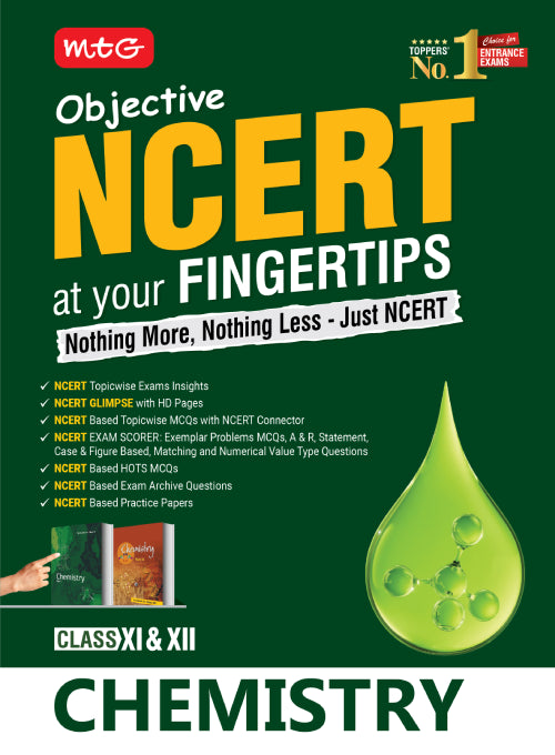 Objective NCERT at your FINGERTIPS Chemistry For 2027 Exam | MTG