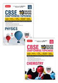 MTG CBSE 10 Years (2026-2017) Chapterwise Topicwise Solved Papers Class 12 Physics and Chemistry (Set of 2 Books) – CBSE Champion For 2027 Exam | Video Solution of PYQs