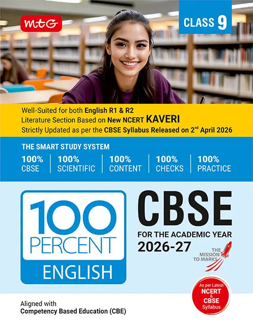 100 Percent NCERT and CBSE English Language and Literature Class 9 For 2026-27 Exam | MTG