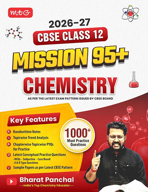 CBSE Mission 95+ Chemistry Class 12 For 2027 Exam | Bharat Panchal | MTG