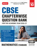 Class 10 – CBSE Chapterwise Question Bank Mathematics For 2027 Board Exam | MTG | 2026-27