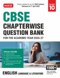 Class 10 – CBSE Chapterwise Question Bank English Language and Literature For 2027 Board Exam | MTG | 2026-27