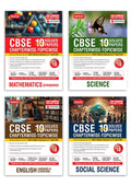 CBSE 10 Years (2026-2017) Chapterwise Topicwise Solved Papers Class 10 Science, Mathematics Standard, English and Social-Science (Set of 4 Books) – CBSE Champion For 2027 Exam | Video Solution of PYQs