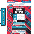 RRB NTPC CBT-I 20 Previous Years’ Solved Papers (2016–2026) + 10 Mock Tests | 2000+ Questions | With Oswaal AI | 2027 Exam | Oswaal Books