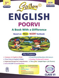 Golden English Study Material Based on NEW NCERT Poorvi For Class 6 For CBSE 2027 Board Exams | R.K GUPTA Ragni Chauhan, Sakshi |