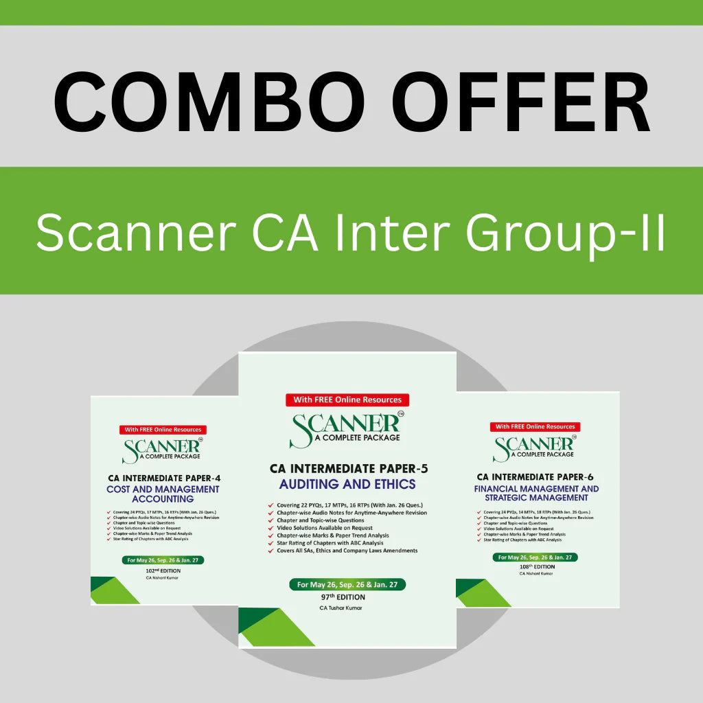 CA Inter Group 2 | Combo For May 26, Sep. 26 & Jan. 27 | Suchita