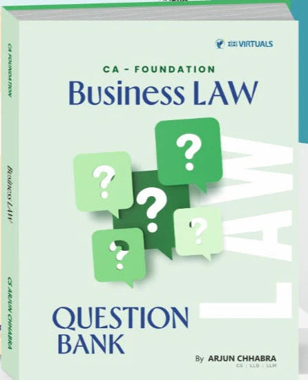 CA Foundation Business Law Question Bank|  CS Arjun Chhabra