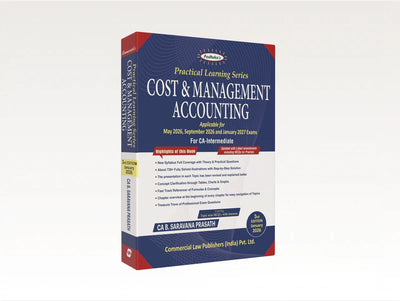 Practical Learning Series — Cost and Management Accounting (CA inter) | EDITION 2026