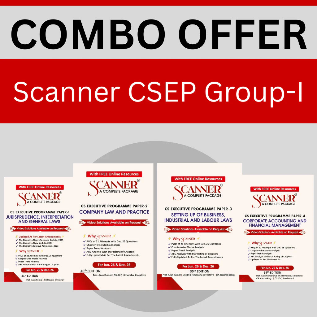 CS Executive Group 1 | Combo Jun'26, Dec'26 | Suchita